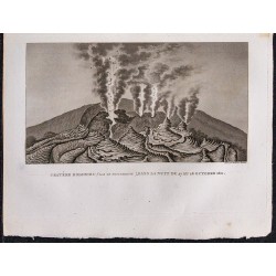 1827 - Volcan du Vésuve et Piton de la Fournaise 