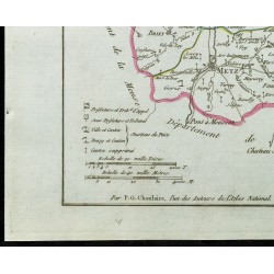 Gravure de 1802 - Département de la Moselle - 4