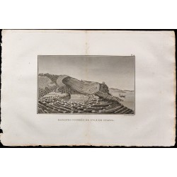 1827 - Basalte de l'Île de Staffa 