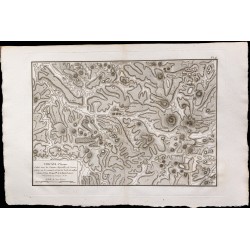 1827 - Carte des volcans du Velay 