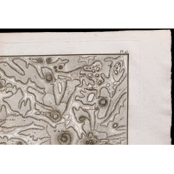 1827 - Carte des volcans du Velay 