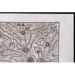 1827 - Carte des volcans du Velay 
