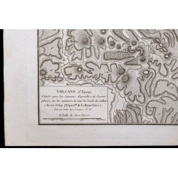 1827 - Carte des volcans du Velay 