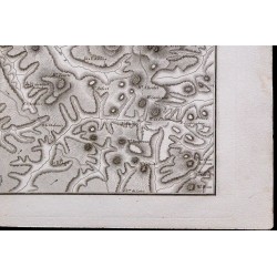 1827 - Carte des volcans du Velay 