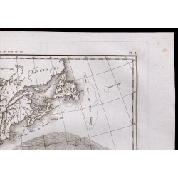 1827 - Carte ancienne du Gulf-Stream 