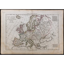 1780 - Carte de l'Europe 