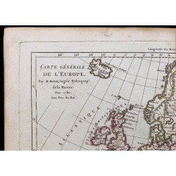 1780 - Carte de l'Europe 