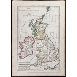 1780 - Carte des îles Britanniques 