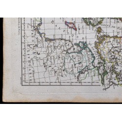 1781 - Carte des royaumes de Danemark, Norvège et Suède 