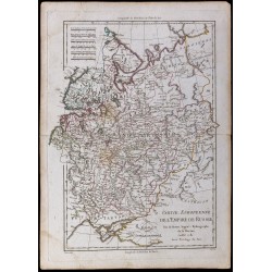 1781 - Carte de la Partie européenne de l'Empire de Russie 