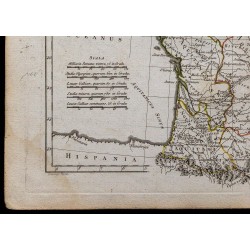 1779 - Carte de la Gaule antique 