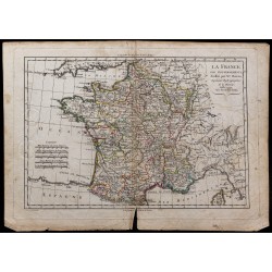 1779 - Carte de la France par Gouvernements 