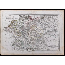 1780 - Carte de l'Empire d'Allemagne 