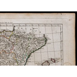 1780 - Carte de la péninsule ibérique 