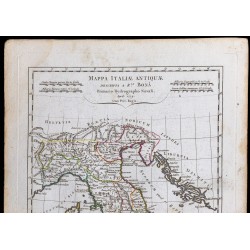 1779 - Carte de l'Italie antique 