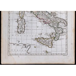 1779 - Carte de l'Italie antique 