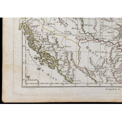 1780 - Carte des provinces romaines de Pannonie... 