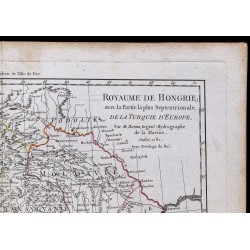 1781 - Carte du Royaume de Hongrie 