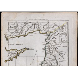 1781 - Carte de Palestine et Syrie 