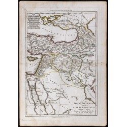 1780 - Carte de l'empire des Parthes 
