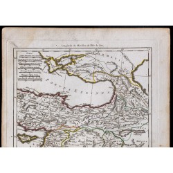 1780 - Carte de l'empire des Parthes 