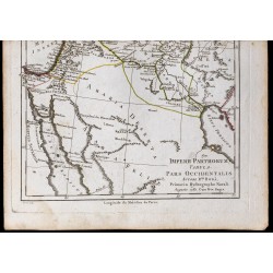 1780 - Carte de l'empire des Parthes 