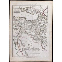 1781 - Carte de la Turquie d'Asie 