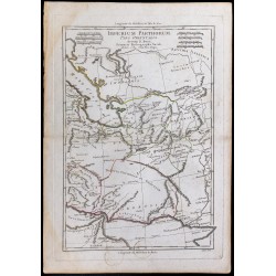 1780 - Carte de l'Empire parthe 