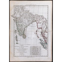 1781 - Carte des Indes 