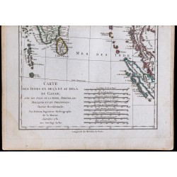 1781 - Carte des Indes 