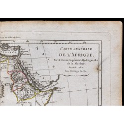 1780 - Carte de l'Afrique 