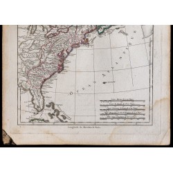 1781 - Carte des États-Unis d'Amérique 