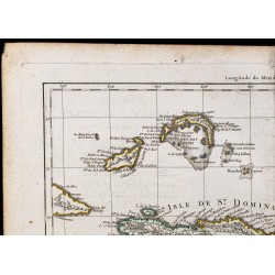 1782 - Carte des Isles de St. Domingue et de Porto-Rico 