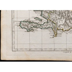 1782 - Carte des Isles de St. Domingue et de Porto-Rico 