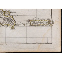 1782 - Carte des Isles de St. Domingue et de Porto-Rico 