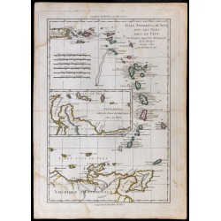 1782 - Carte des Petites Antilles 