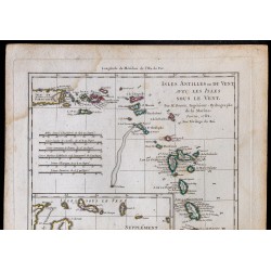 1782 - Carte des Petites Antilles 