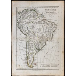 1781 - Carte de l'Amérique Méridionale 