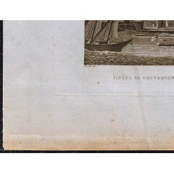 1816 - Hôtel du gouvernement à Mozambique 