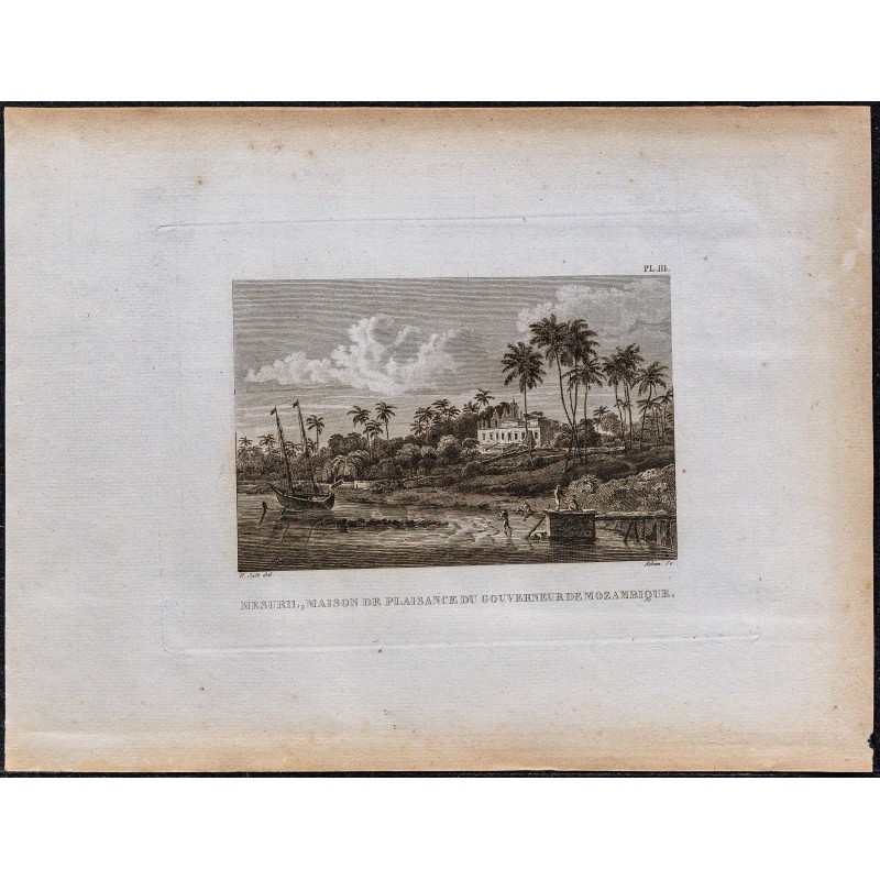 1816 - Maison du gouverneur de Mozambique 