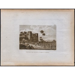 1816 - Château du sultan d'Aden, à Lahadj (Lahij, Yémen) 