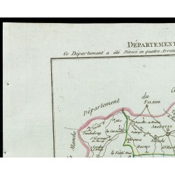 Gravure de 1802 - Département de l'Orne - 2