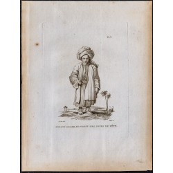 1816 - Enfant arabe en habit des jours de fête 
