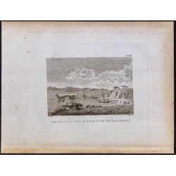 1816 - Esquisse de la côte d'Anfila 