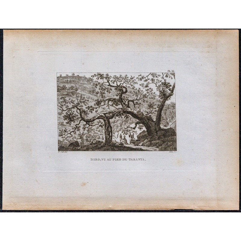 1816 - Daro, vu au pied du Taranta 