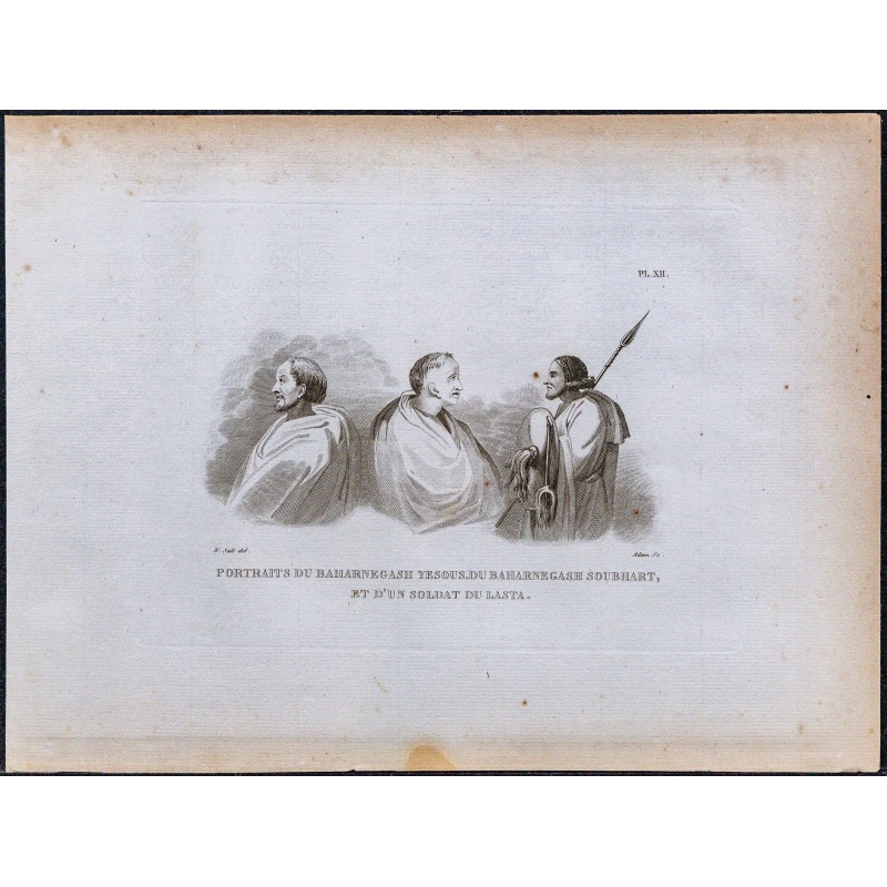 1816 - Portraits d'Abyssinie 