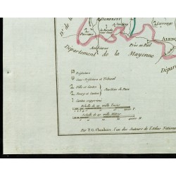 Gravure de 1802 - Département de l'Orne - 4