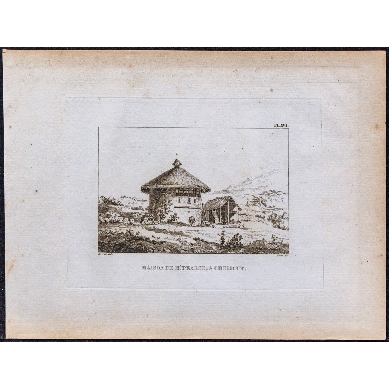 1816 - Maison de M. Pearce à Chelicut 