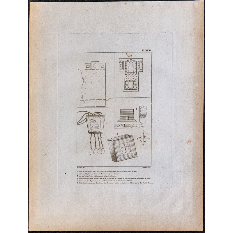 1816 - Églises rupestres et objets liturgiques d'Abyssinie (Éthiopie) 