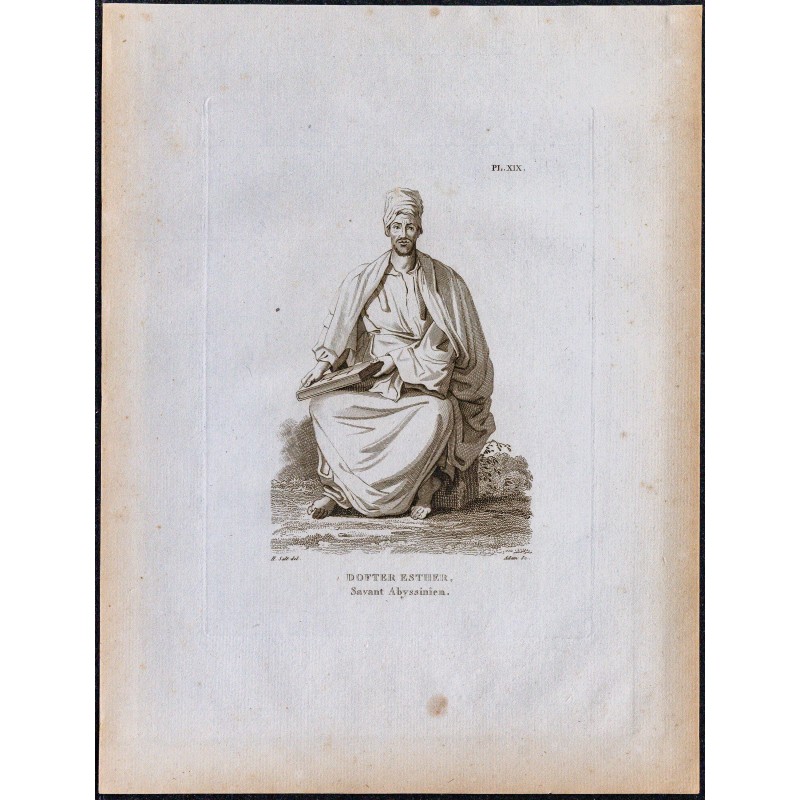 1816 - Portrait d'un savant éthiopien 